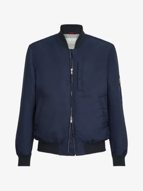Brunello Cucinelli veste à ourlet côtelé