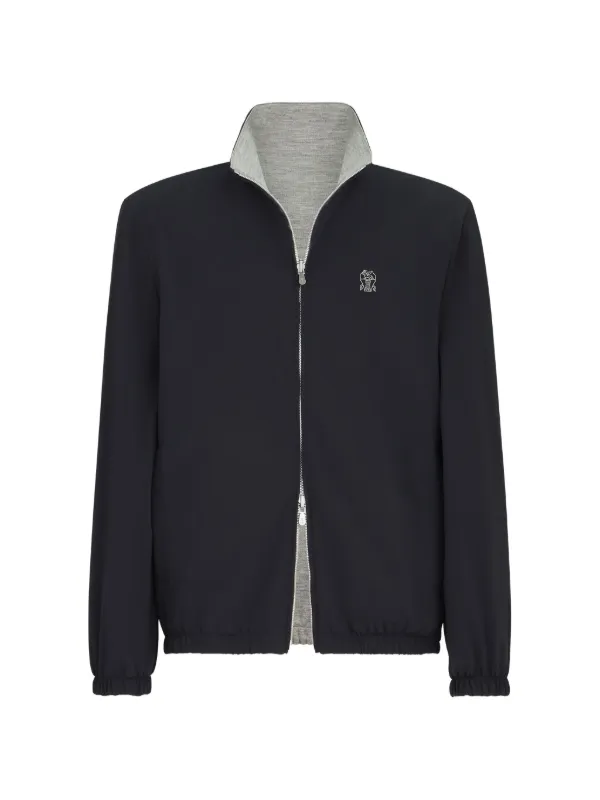 Brunello Cucinelli リバーシブル ジャケット | ブルー | FARFETCH JP