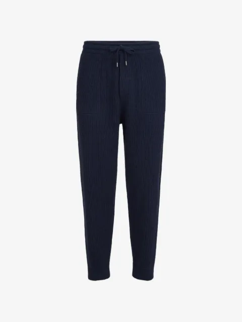 Brunello Cucinelli Englische Rippstrick-Jogginghose aus Kaschmir