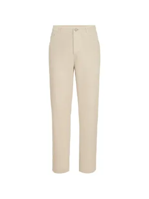 Brunello Cucinelli ガーメントダイ パンツ | ニュートラル | FARFETCH JP