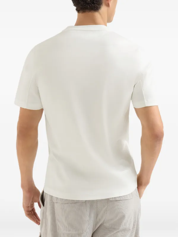 Brunello Cucinelli Cotton Jersey Crew Neck T-shirt With Logo
