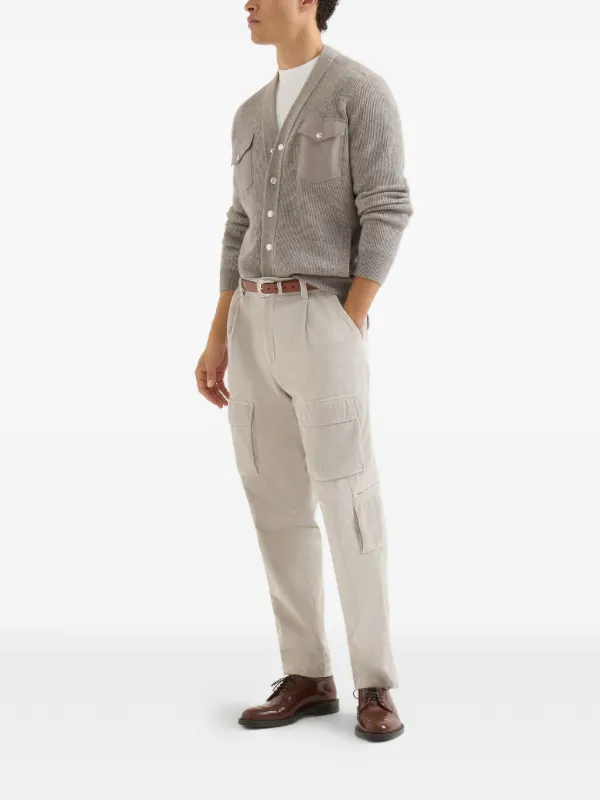 BRUNELLO CUCINELLI コットン 綿 長袖Tシャツ Brunello Cucinelli Cotton Jersey Crew Neck T-shirt With Logo