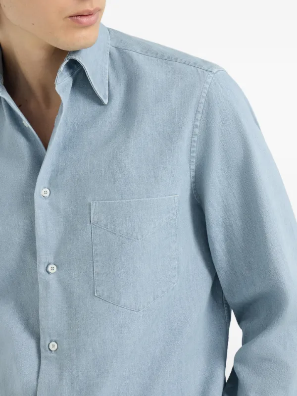 Brunello Cucinelli デニムシャツ | ブルー | FARFETCH JP