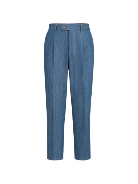 Brunello Cucinelli pleated-design trousers