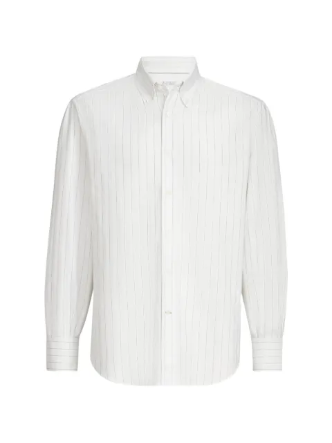 Brunello Cucinelli Gestreiftes Hemd