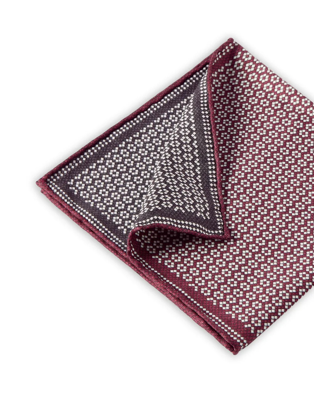 Brunello Cucinelli Pochet met print Rood