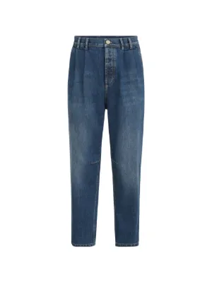BRUNELLO CUCINELLI デニムパンツ　ウエストゴム　Sサイズ Brunello Cucinelli （ブルネロクチネリ）デニムアイテム - FARFETCH