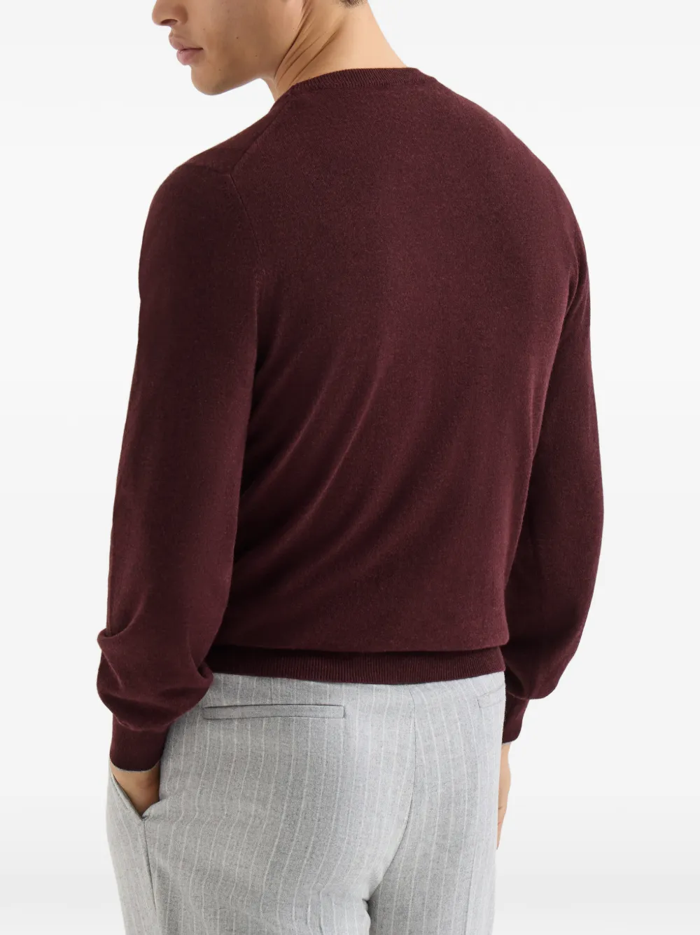 Brunello Cucinelli Kasjmier trui Rood