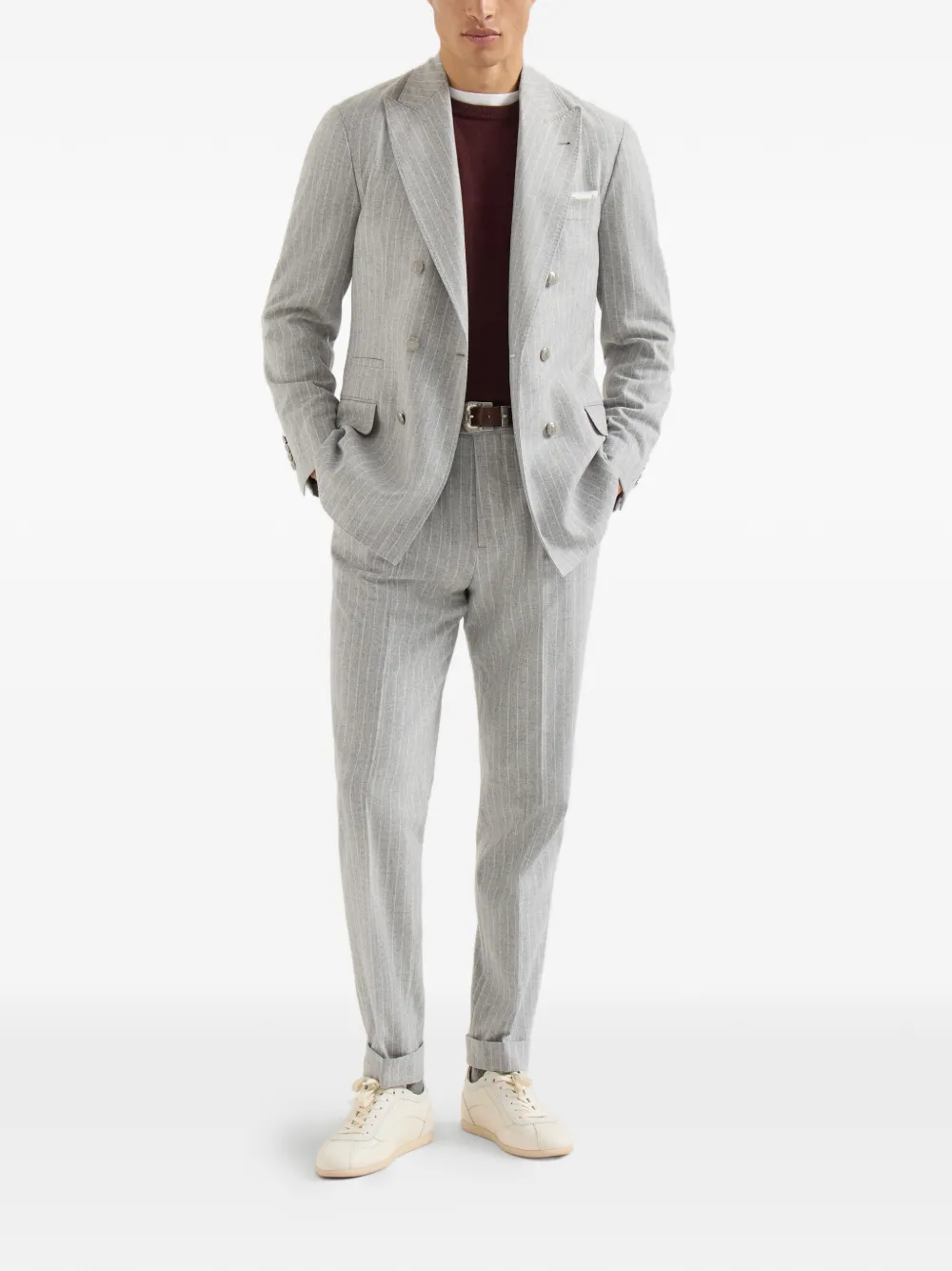 Brunello Cucinelli Kasjmier trui Rood