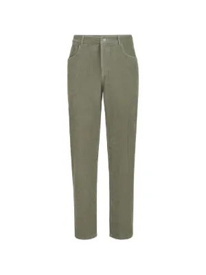 BRUNELLO CUCINELLI カジュアルパンツ カーキ 36 Brunello Cucinelli Drawstring Trousers | Brown | FARFETCH