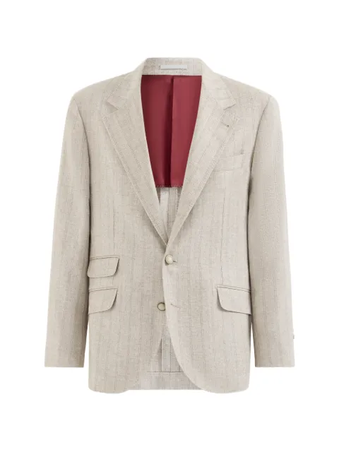 Brunello Cucinelli blazer Cavallo a rayas