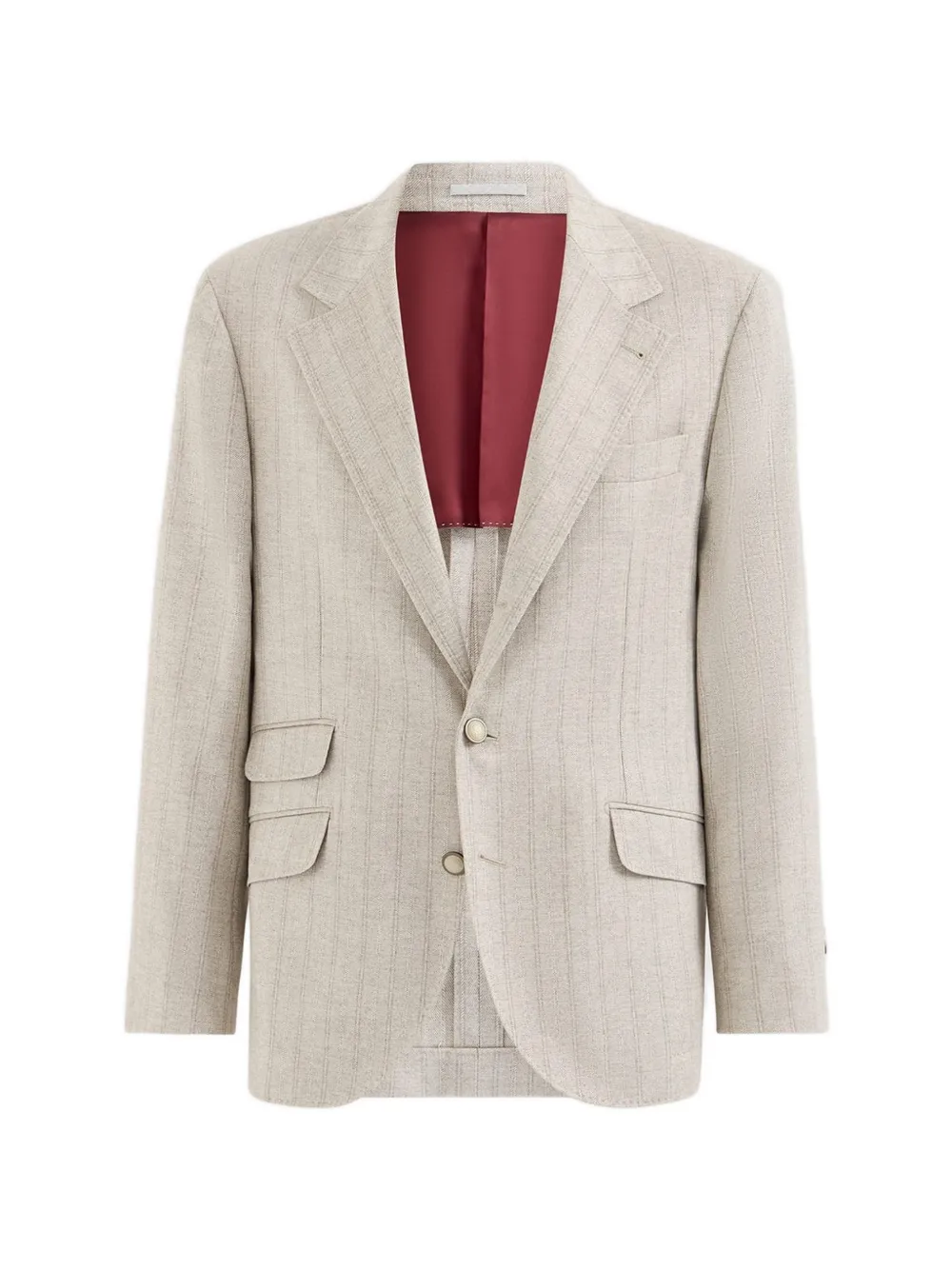 Brunello Cucinelli Cavallo striped blazer - Toni neutri