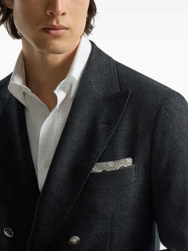 BRUNELLO CUCINELLI ポケットチーフ 4点セット クチネリ 未使用 ポケットチーフ メンズ | グレー アプリコット 未使用ポケットチーフネイビー BRUNELLO CUCINELLI ポケットチーフ 4点セット クチネリ 未使用 ポケットチーフ メンズ | グレー アプリコット 未使用ポケットチーフネイビー