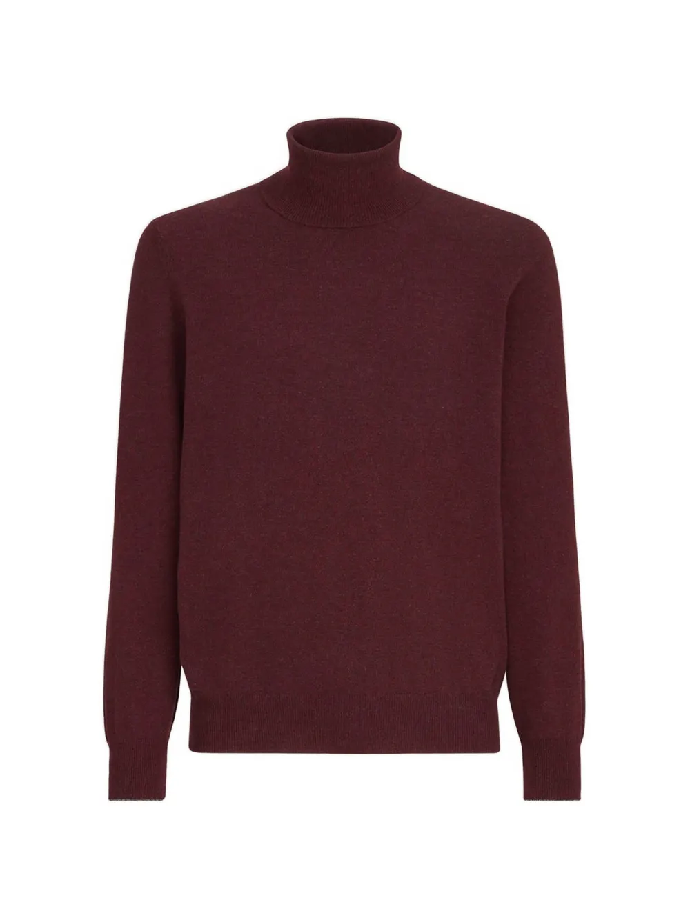 Brunello Cucinelli Mouliné kasjmier coltrui Rood