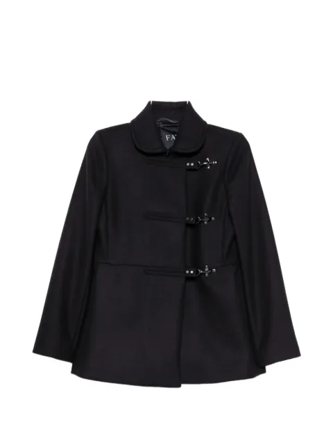 Fay lobster-claw fastening coat