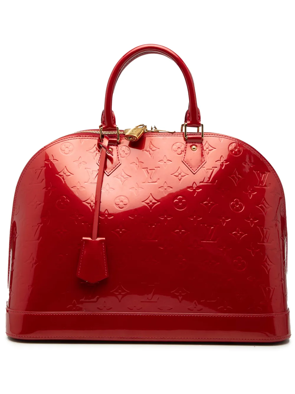 Louis Vuitton Pre-Owned 2010 Monogram Vernis Alma GM handbag - Rot