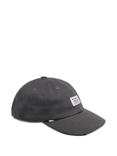 Norse Projects Bull logo-patch twill cap