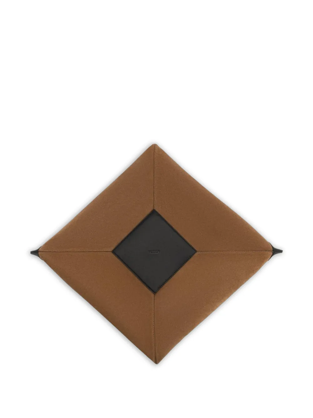 Yuzefi Grote Wonton leren shopper Bruin