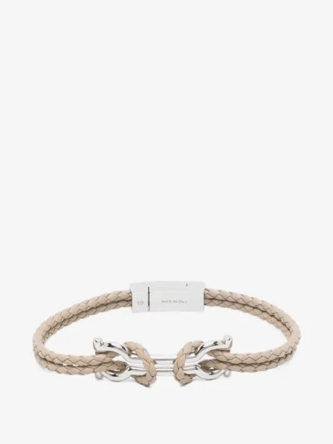 Ferragamo Gancini cord bracelet