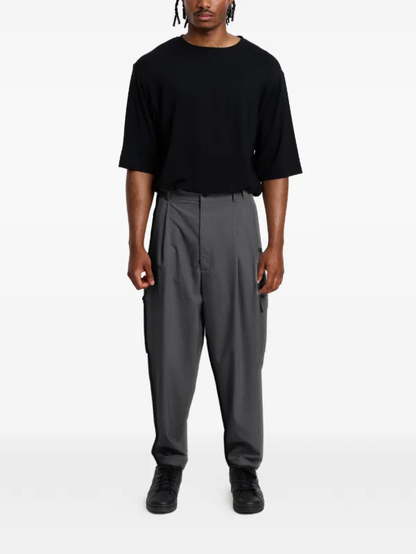 House Of The Very Islands Nathan Pleated Cargo Pants | Grey