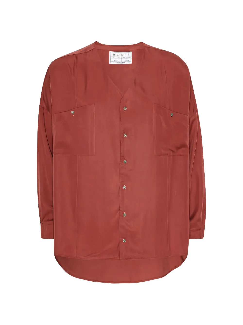 House Of The Very Islands Luiz V-neck shirt - Rot