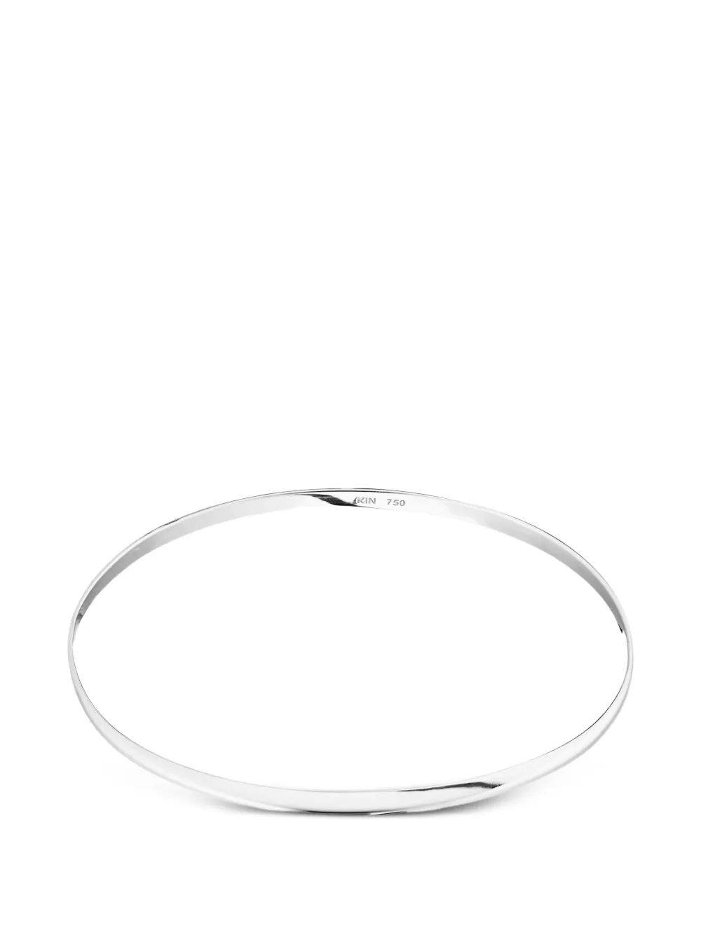 Kinraden Blaze twisted ellipse bracelet - Argento
