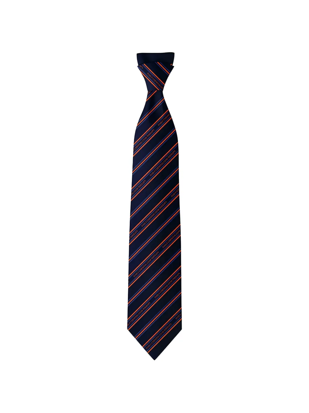 Henrik Vibskov Chewing stripe-pattern tie - Blu
