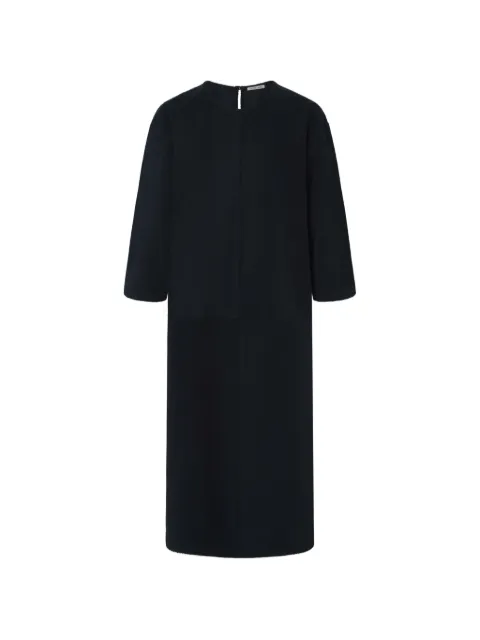 Black Crane Radiant corduroy maxi dress