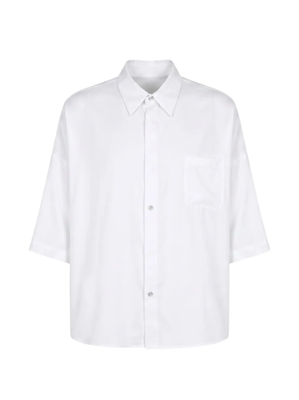 House Of The Very Islands Jacob short-sleeve oversized shirt - White