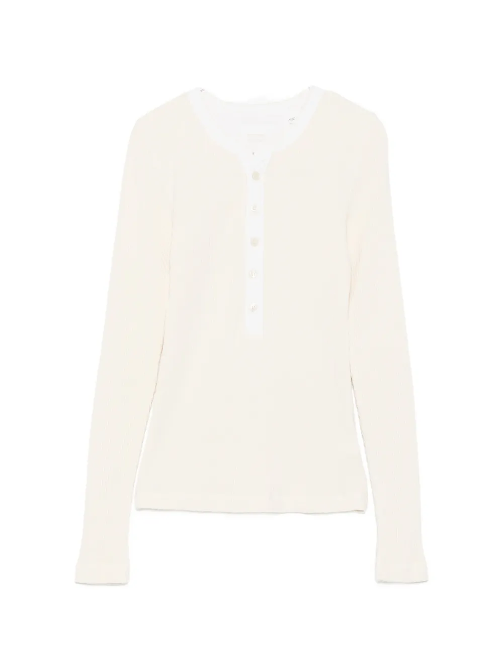 Citizens of Humanity Drea waffle-knit top - Toni neutri