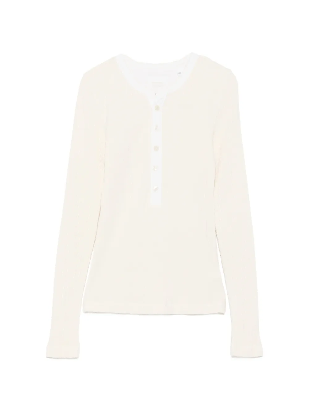 Citizens of Humanity Drea waffle-knit top - Toni neutri