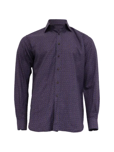 Etro Vintage textured button-down shirt