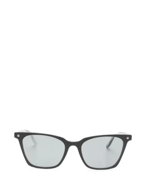 Snob Lory clip-on square-frame glasses