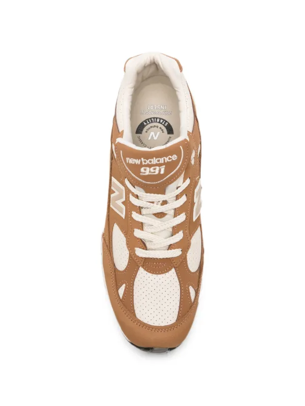 New Balance Made In UK 991v1 スニーカー | ブラウン | FARFETCH JP