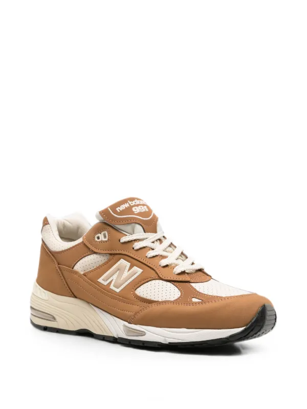 New Balance Made In UK 991v1 スニーカー | ブラウン | FARFETCH JP