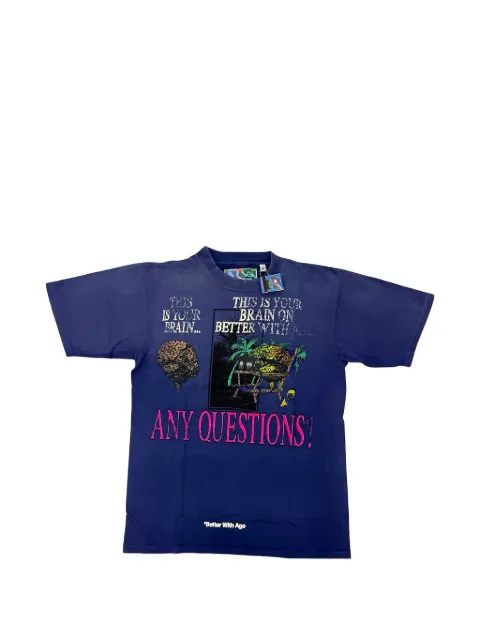 Better with Age Mush graphic-print T-shirt