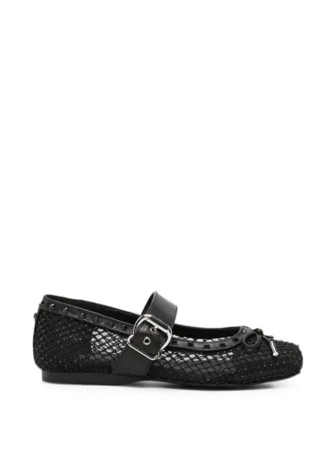 Cult stud-embellishment ballet flats