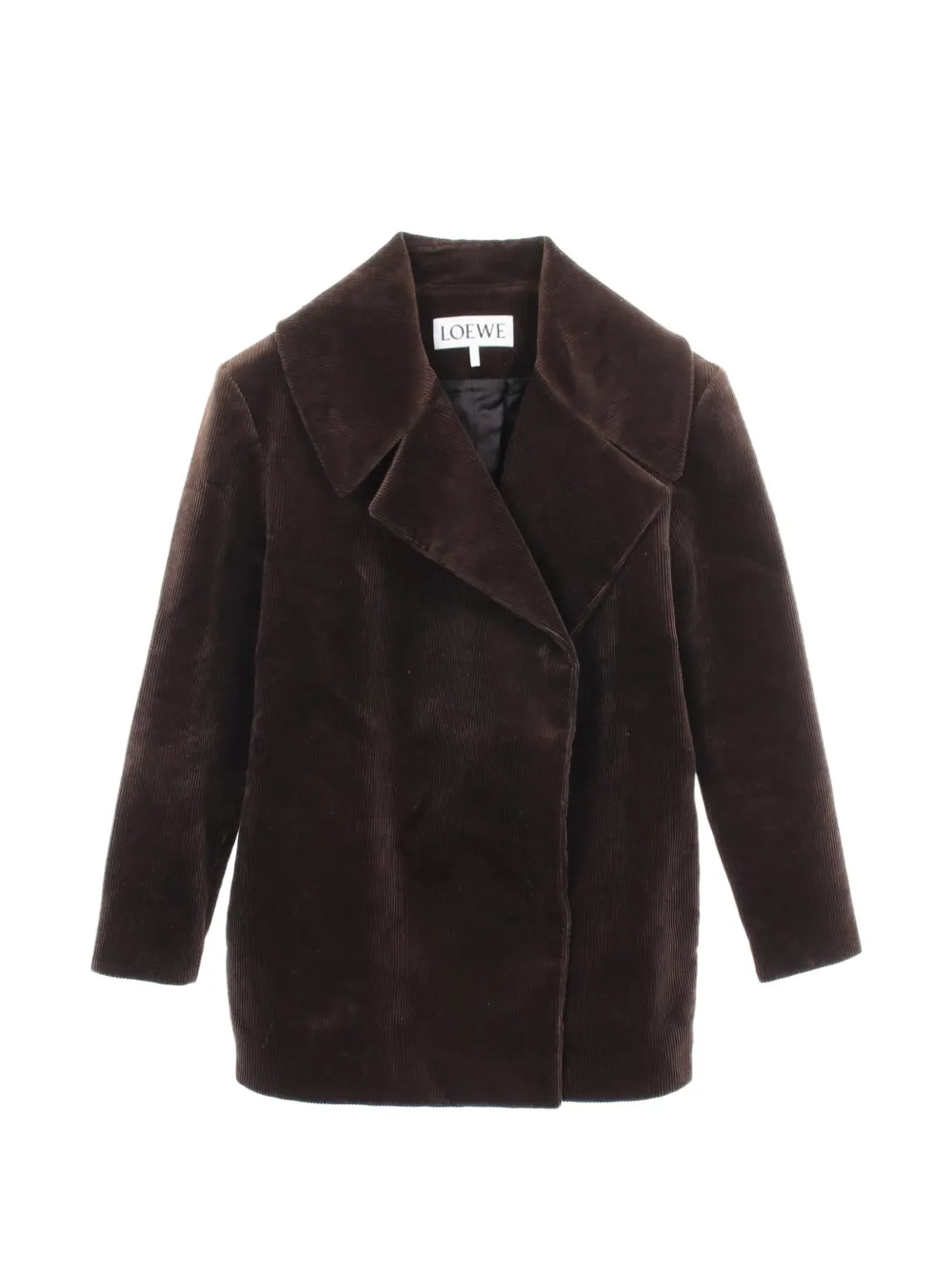Loewe Pre-Owned 2010s corduroy jacket - Marrone