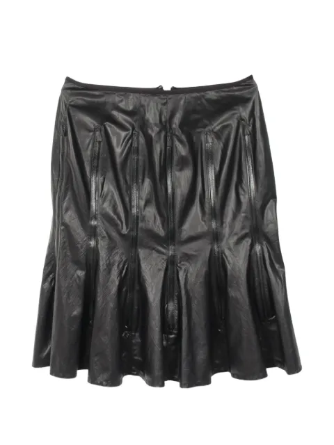 Junya Watanabe Comme des Garçons Pre-Owned ジップアップ ミニスカート