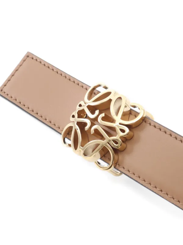 Loewe Pre-Owned 2020s Reversible Anagram Bombe Belt  display picture 1