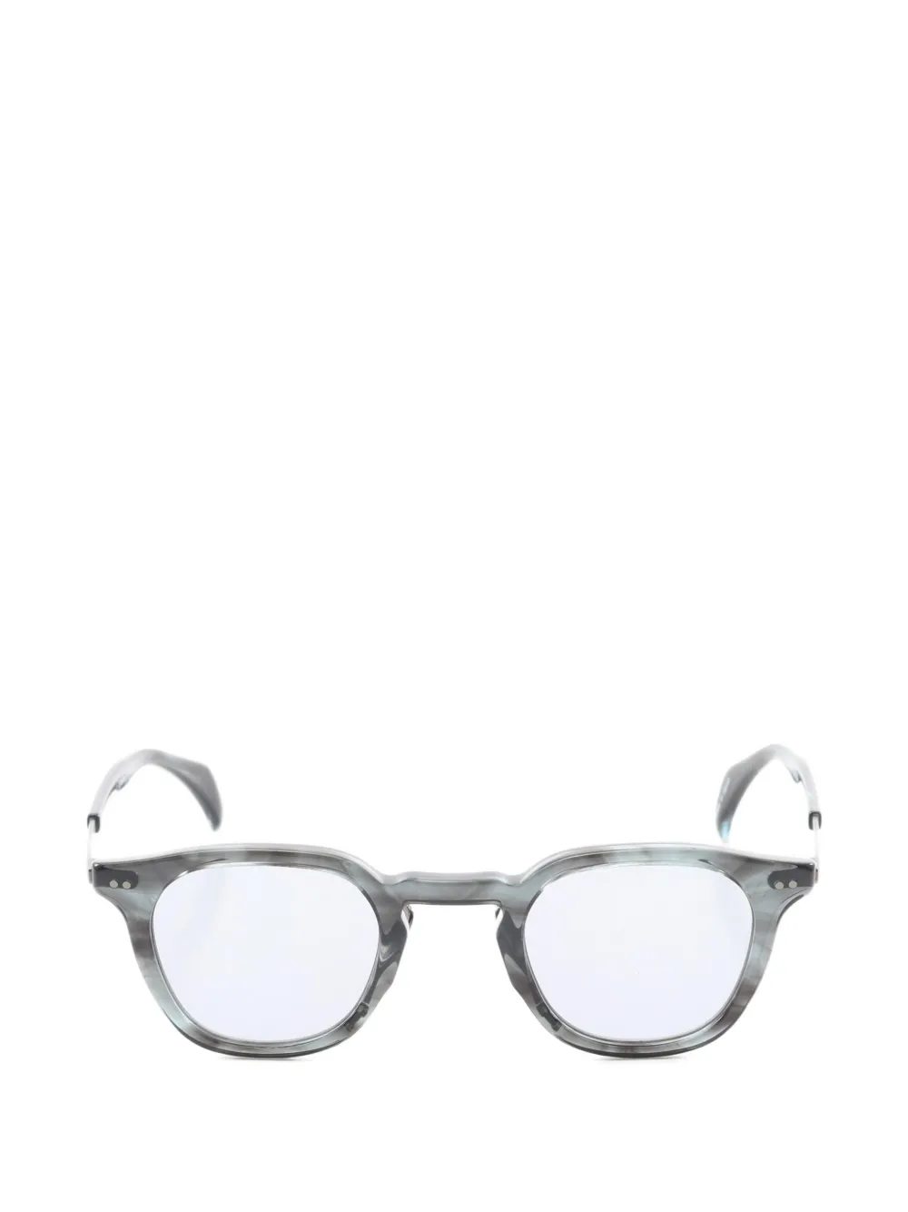 Pre-owned Yohji Yamamoto 2010s Wellington Sunglasses In Gray