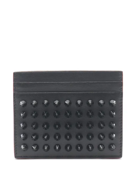 Christian Louboutin Pre-Owned tarjetero de piel Kios con apliques 2010