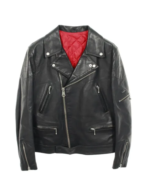 Yohji Yamamoto 2010s leather jacket