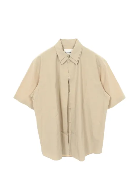 Jil Sander Pre-Owned 2010s layered short-sleeve shirt