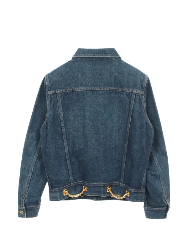 Celine Pre-Owned 2010s トリオンフ デニムジャケット | ブルー 