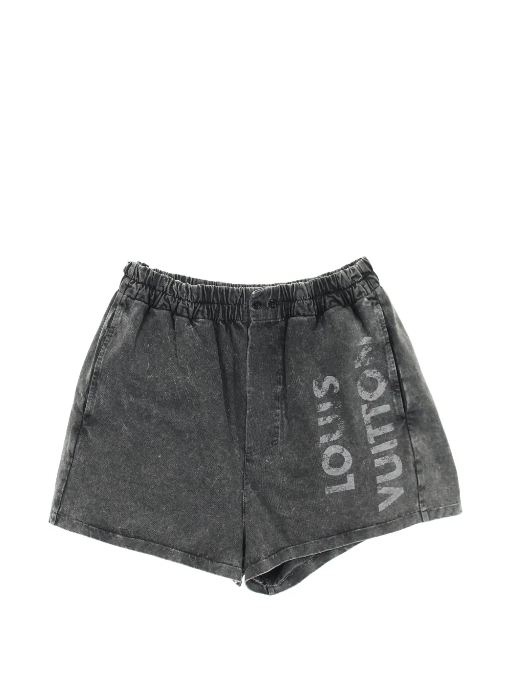 Louis Vuitton Pre-Owned 2010s logo-print shorts - Grey
