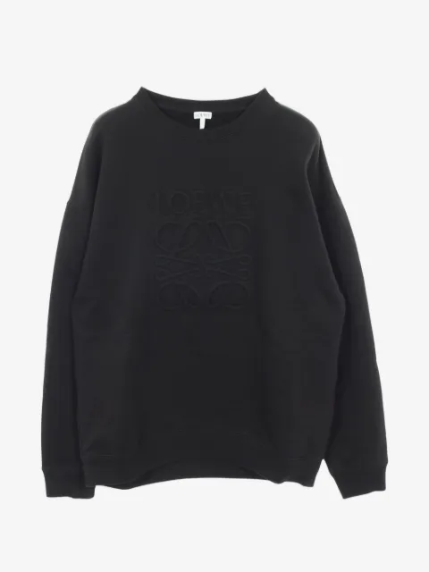 Loewe Pre-Owned sudadera de algodón con detalle del logo 2010