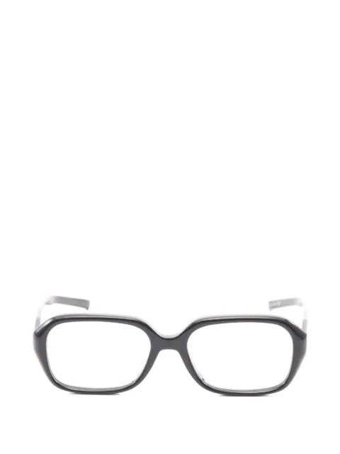Maison Martin Margiela Pre-Owned 2010s  x Gentle Monster four stitches rectangle-frame glasses
