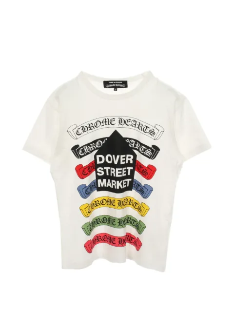 Comme Des Garçons Pre-Owned x Chrome Hearts x Dover Street Market 2000s logo-print T-shirt