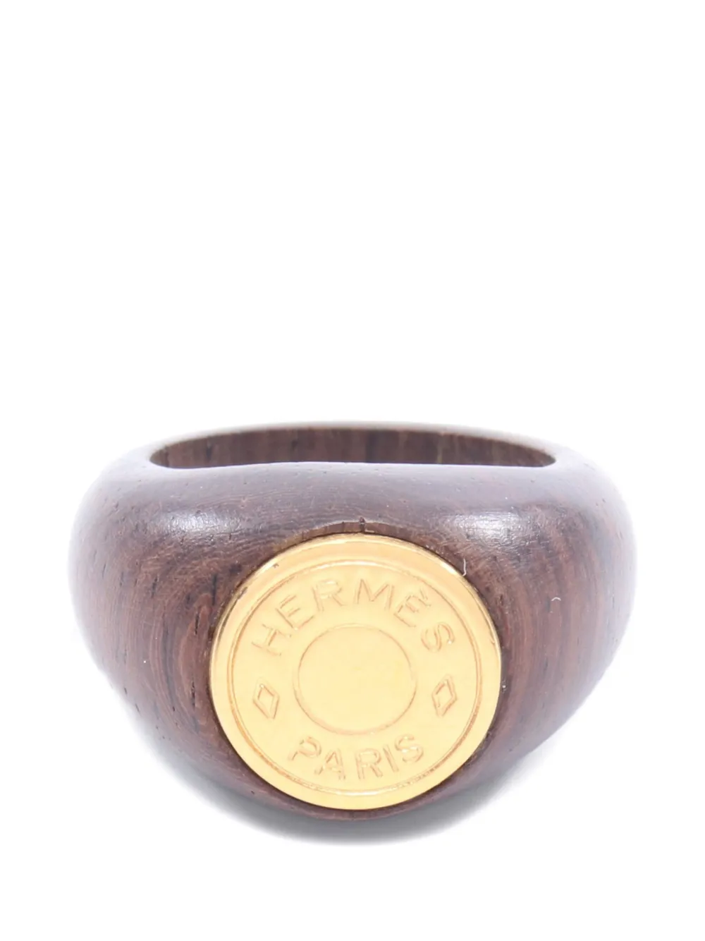 Hermès Pre-Owned 2000s Clou de Selle ring - Marrone